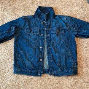 Dark blue jean jacket 7/8 Boys